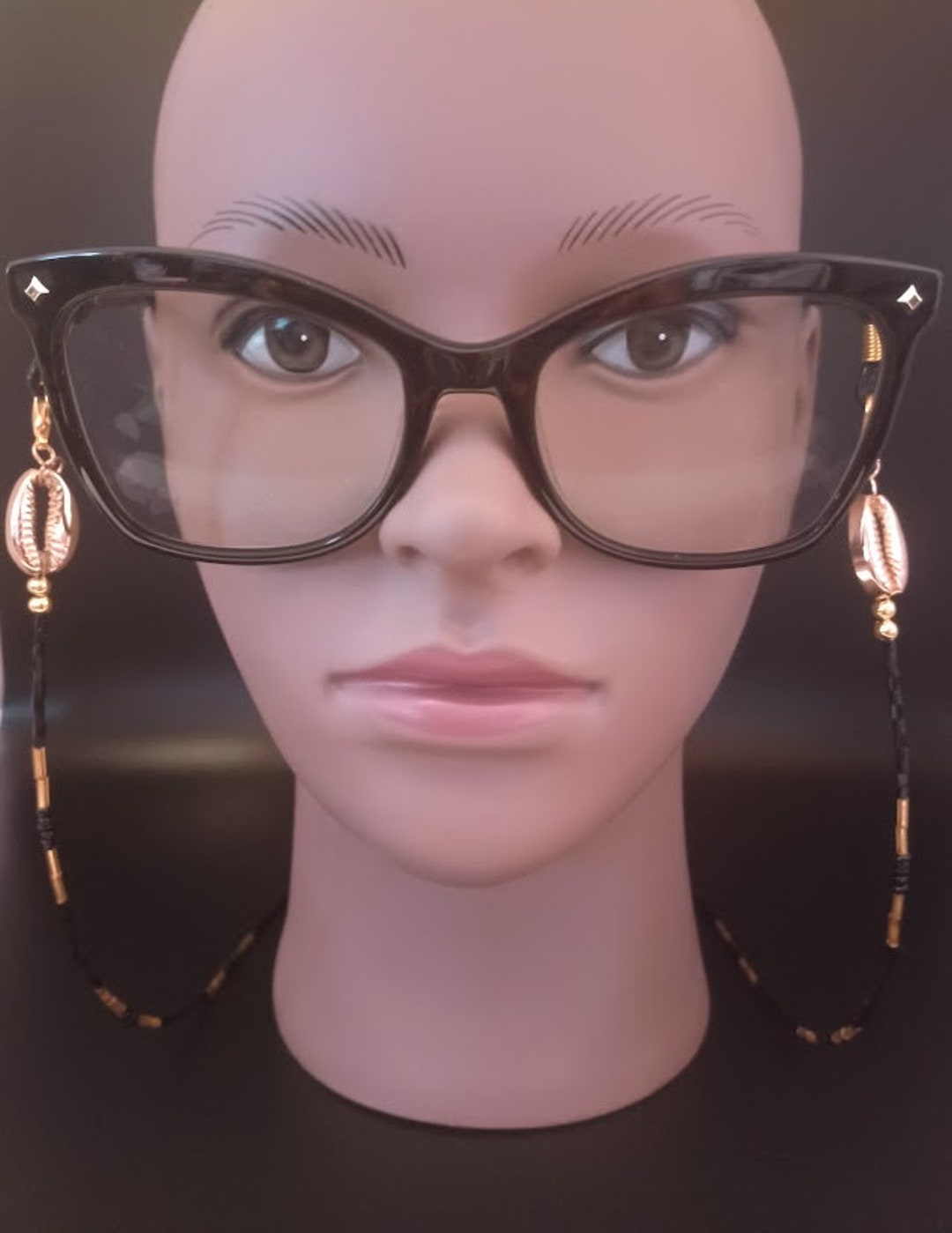 Catch My Cowrie Eyeglass Holder Chain Etsy