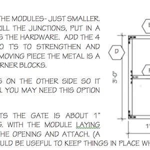 Instructions for CATIO 200 THE TOWER. Step by step notes on how to build a multiple level catio. Digital file only image 5