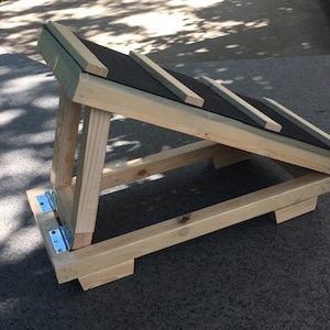 INSTRUCTIONS for a Folding CATIO, Cat & Dog Pet Ramp.