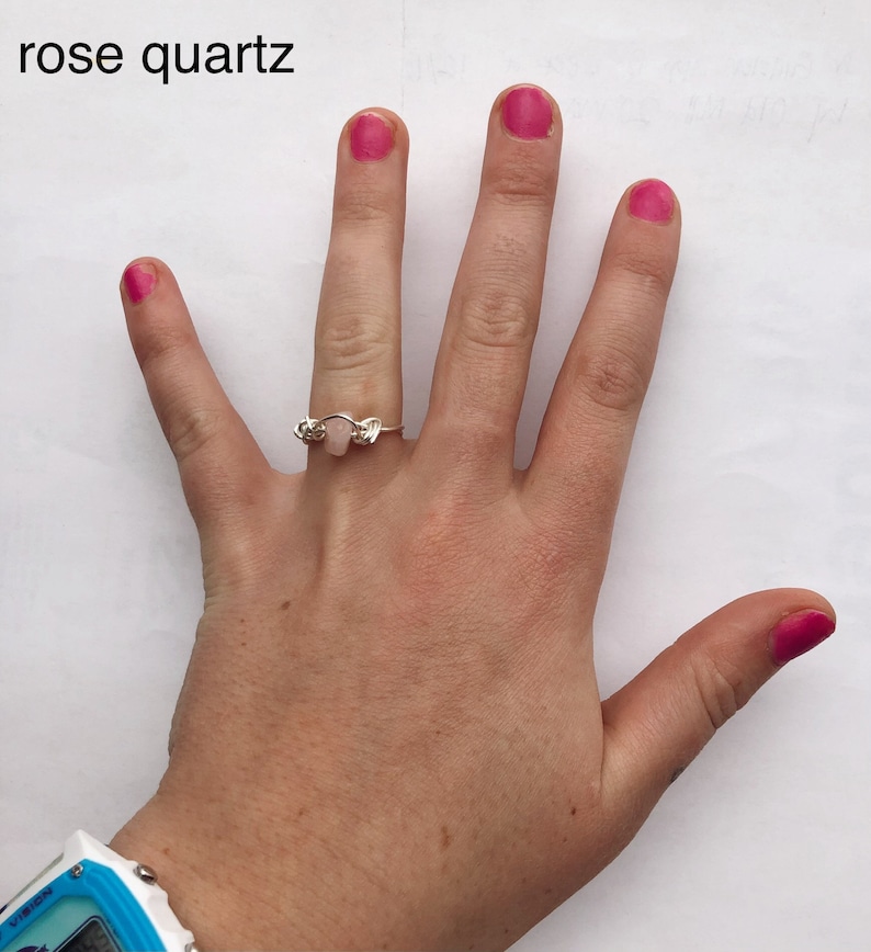 crystal ring size 6.5
