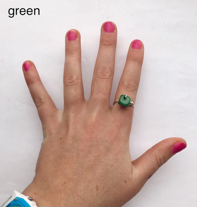 crystal ring size 6.5
