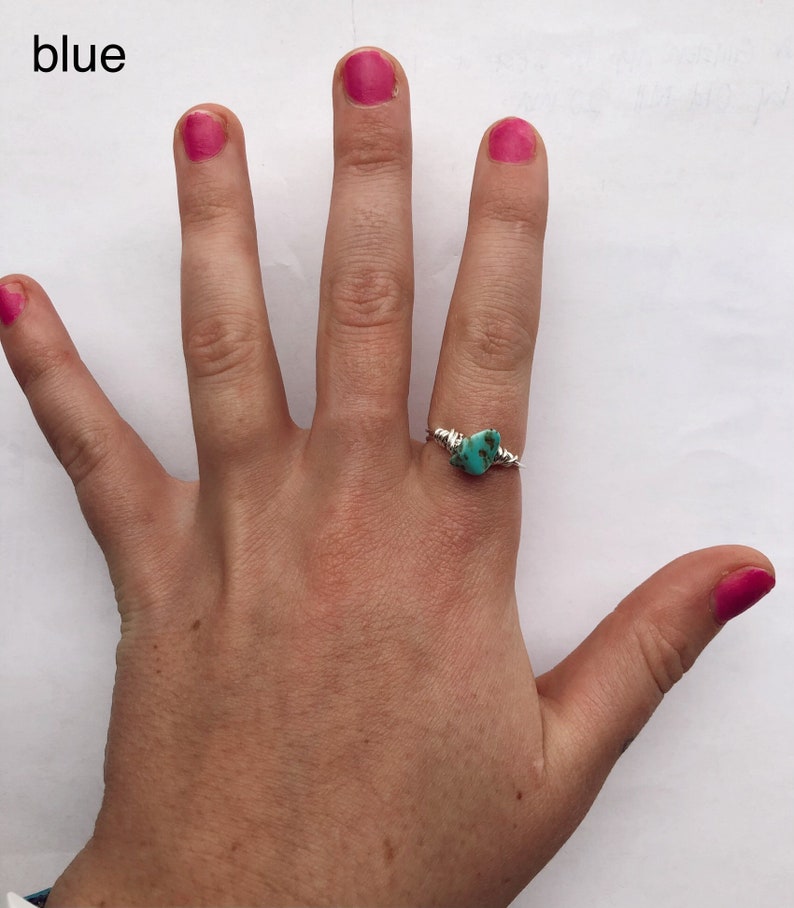 crystal ring size 6.5