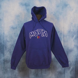 Kid Cudi - Man On The Moon III (3) Embroidered Purple Hoodie