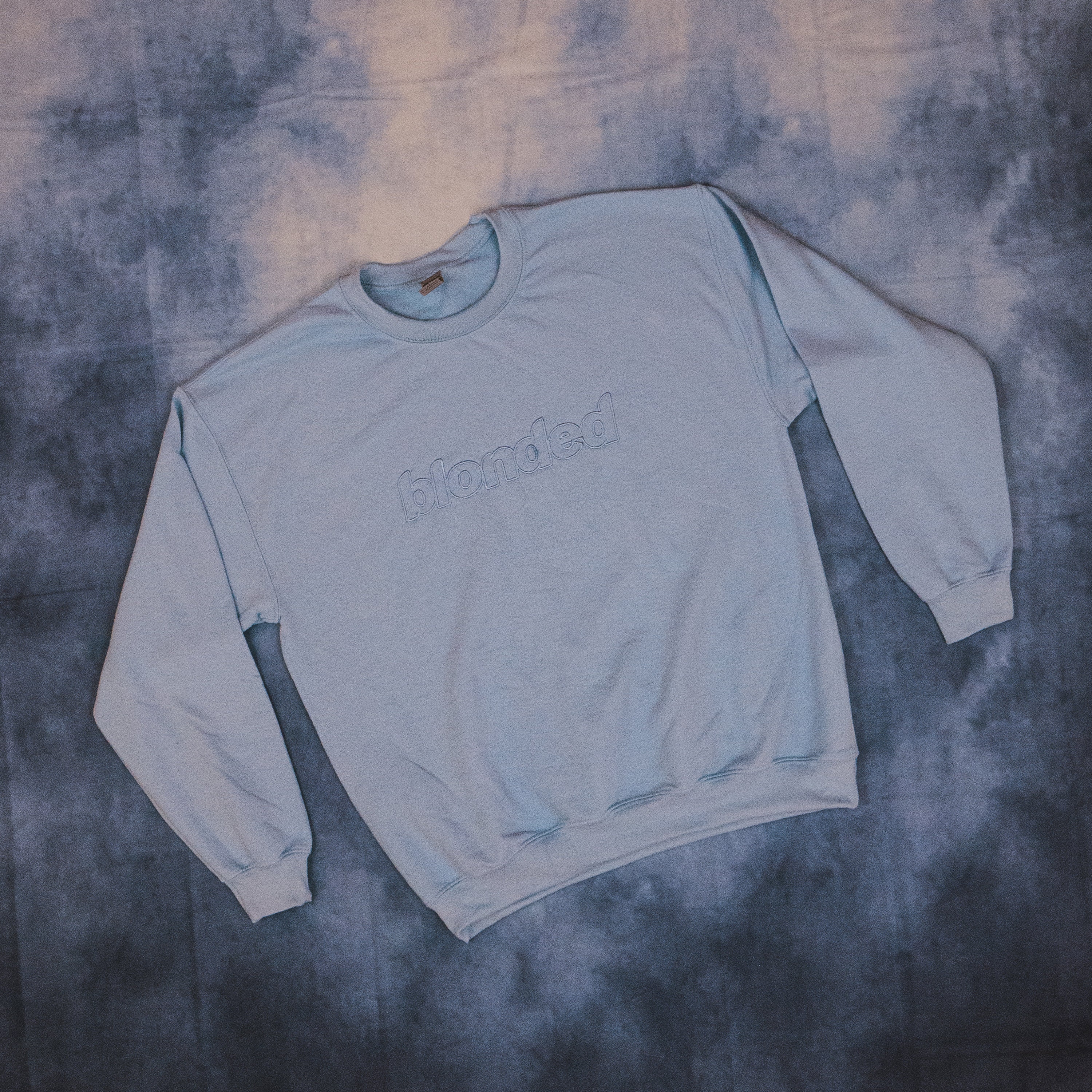 Frank Ocean Blonded Light Blue Unisex Embroidered Sweatshirt - Etsy