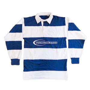 Maillot de rugby unisexe brodé Young Hearts