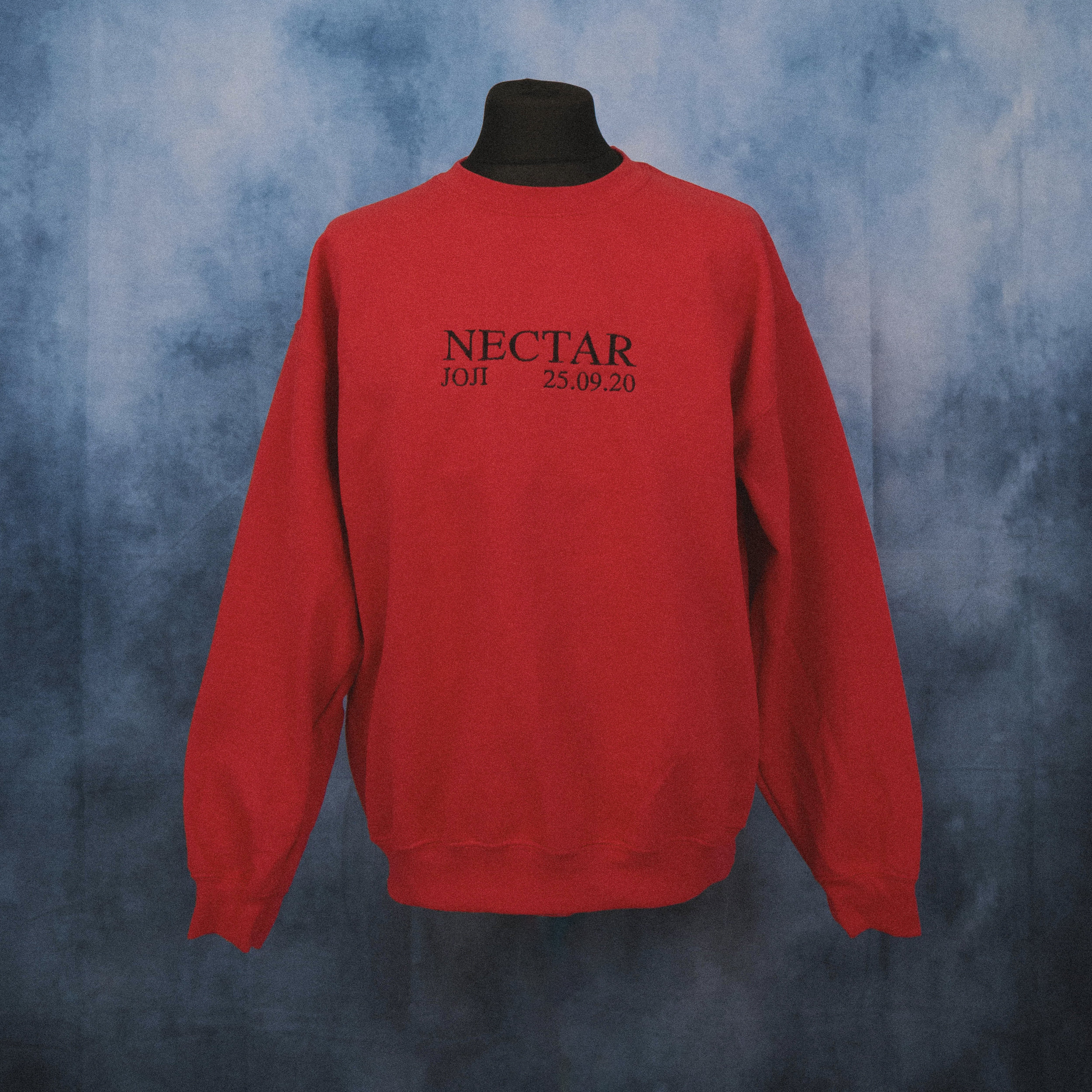 Joji Nectar Red Unisex Embroidered Sweatshirt Etsy