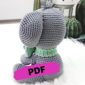 CROCHET KOALA PATTERN, Amigurumi crochet koala recipe with pattern, Crochet koala , koala tutorial, Knit toys pattern, koala doll pattern image 5