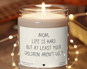 Mom Candle Gift, Funny Mom Gift, Mom Birthday Gift, Funny Birthday Gift for Mom, Gift from Daughter from Son, Funny Gift for Mom