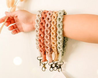 bracelet en macramé