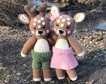 Crochet Pattern, Crochet Deer Pattern, Crochet Amigurumi Pattern, Amigurumi Pattern, Crochet Nursery Pattern, Amigurumi Deer Pattern,Crochet