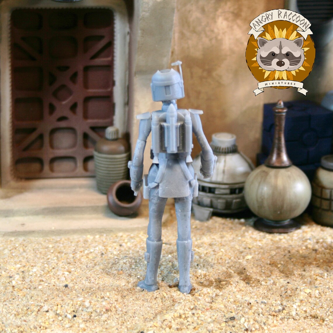 resin printed figures