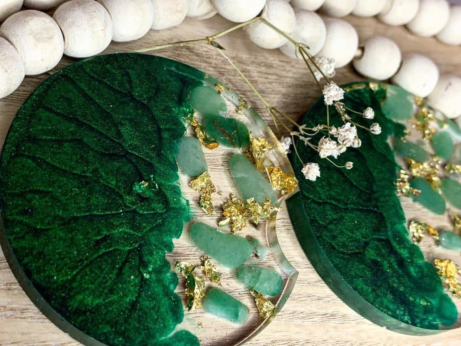 Custom Resin Car Coaster Set Car Accessories Resin Car Etsy