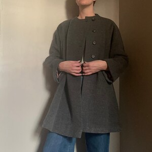 Boiled wool 2025 crossover coat