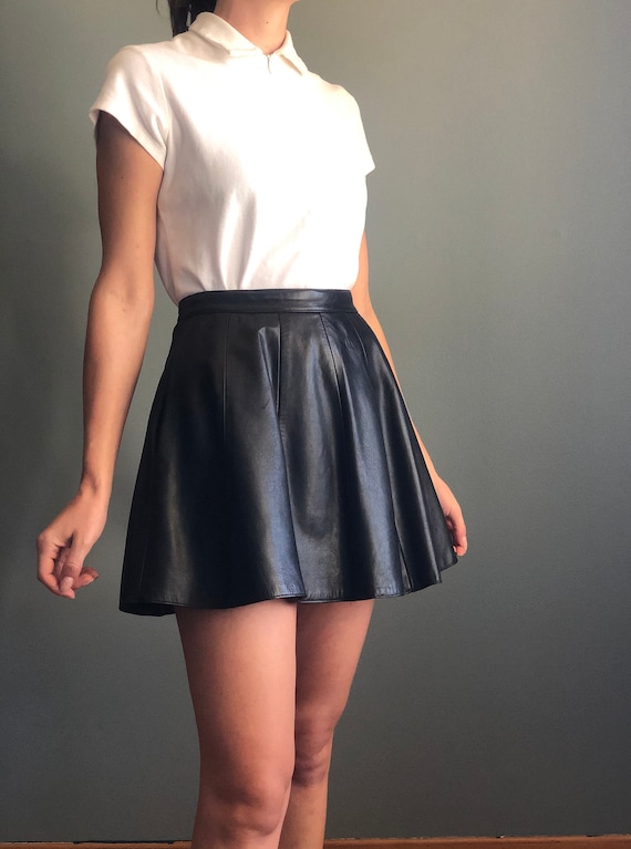 Full Leather Skirt