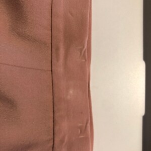 Blush Silk Pencil skirt image 9