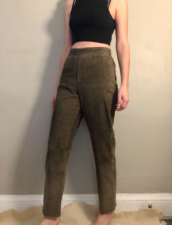 Iconic Suede Trouser