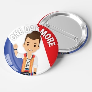 Enjolras - Les Miserables - 32mm Button Badge - Musical | Broadway | West End | accessory | Metal badge |