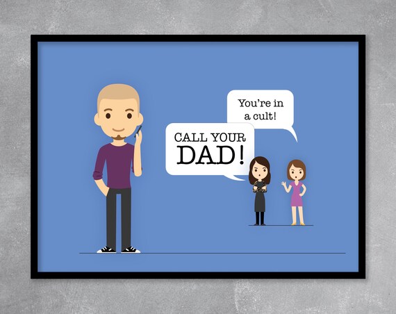 You're In A Cult, Call Your Dad T-Shirt For Murderinos You're In A Cult, Call Your Dad T-Shirt For Murderinos
