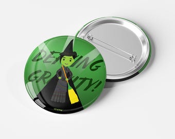 Badge Elphaba Wicked - knopspeld muziektheater - cadeau fan Broadway