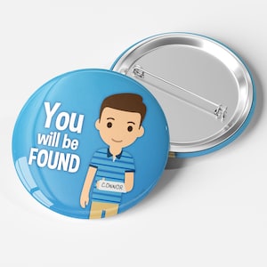 Evan - Dear Evan Hansen - 30mm Button Badge - Musical | Broadway | West End | accessory | Metal badge |