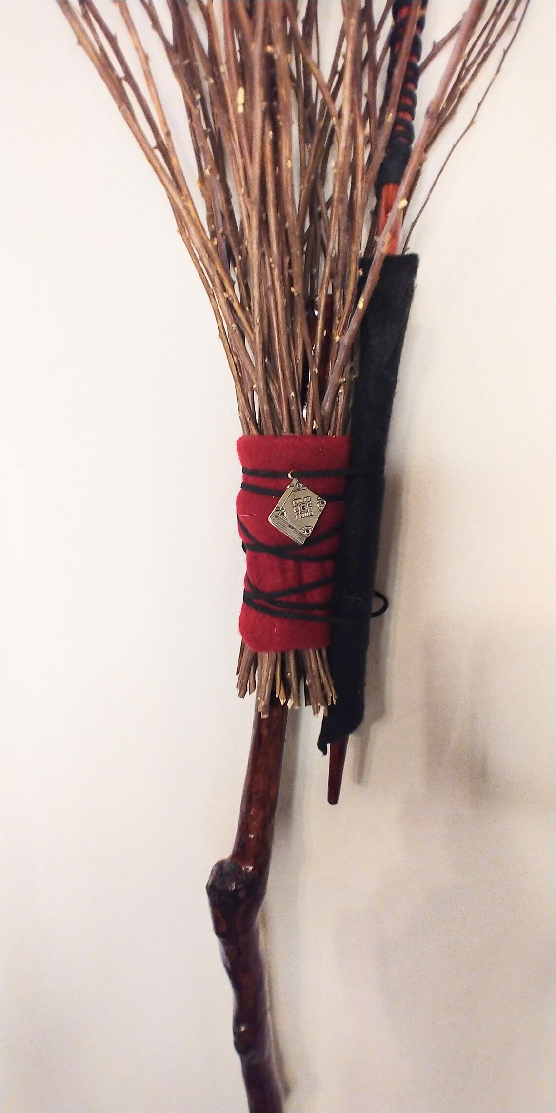 Handcrafted Wood Every Witch Way Broom and Wand Etsy