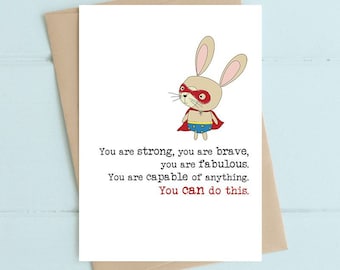 You Can Do This Card (WW653) You can do it - Never give up - Positivity - Good Luck - Motivational - Thinking of you card - Tough time