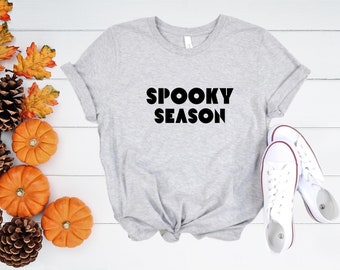 Spooky Season Halloween Shirt, Unisex Fall Tee