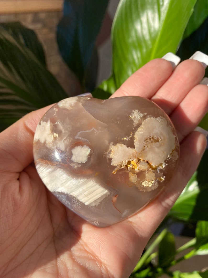 Flower Agate Crystal Towers Chakra Healing Crystal Madagascar Spiritual Gemstone Natural Cherry Blossom Agate Point Flower Agate