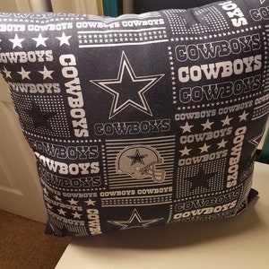 Dallas cowboys top couch pillows