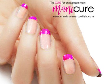 French Pink Nails Etsy