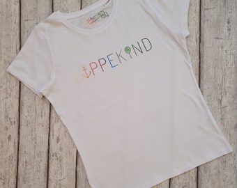 Lippekind Rainbow Logo - Women's T-Shirt (Organic Cotton)