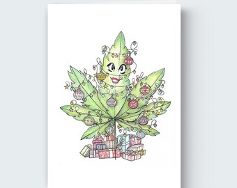 Wishing you a Merry-Juana Christmas!