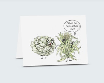 Printable - Who is the Evil Lettuce Now?