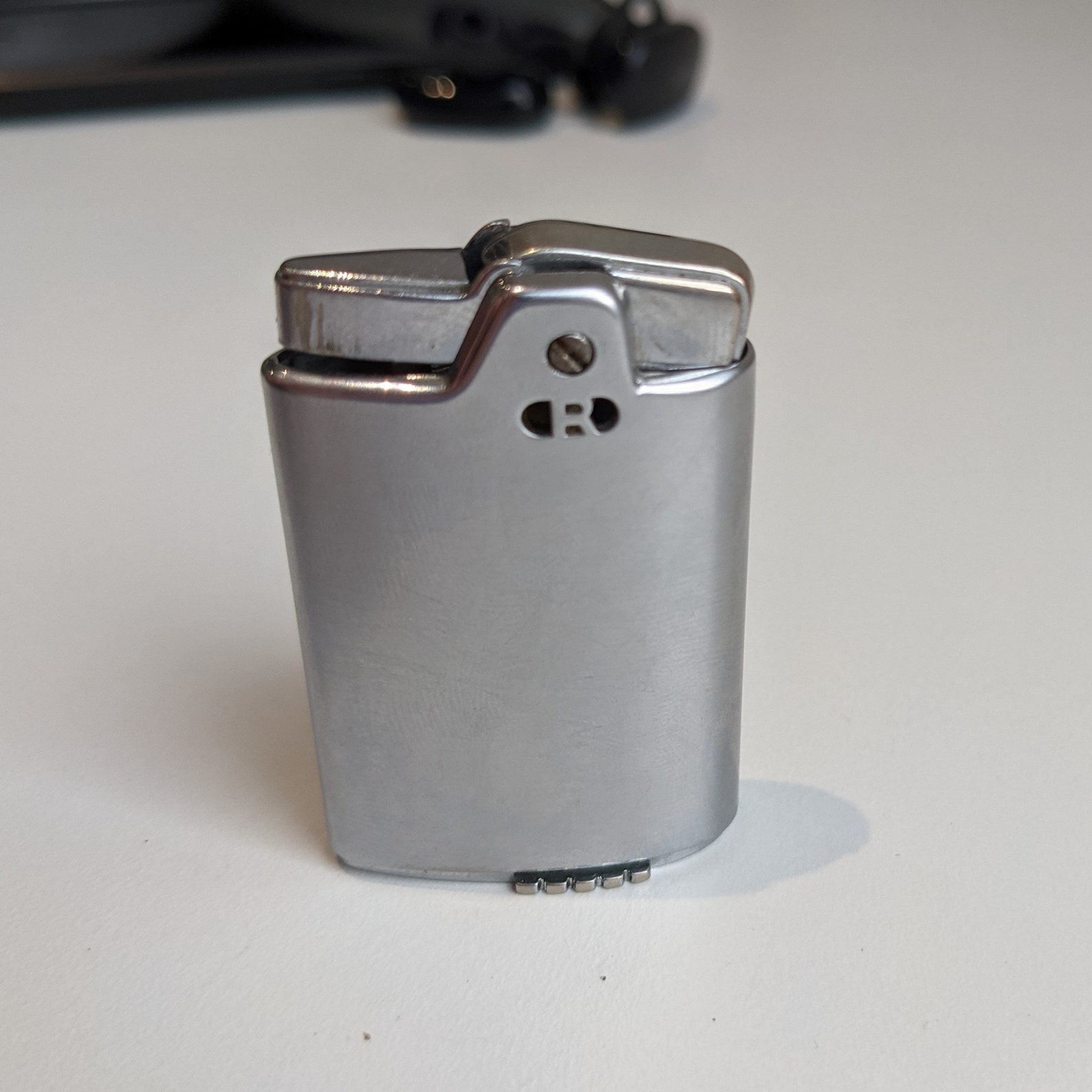 Vintage Ronson Capri Petrol Lighter Etsy
