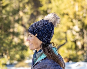 hand knitted beanie hats