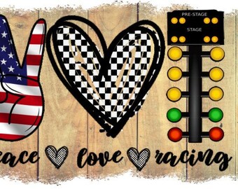 Download Peace Love Racing Etsy