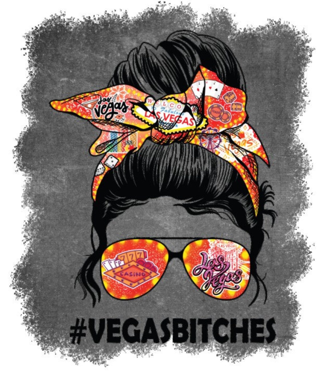 Download Messy Bun Vegas Bitches vegasbitches what happens in Vegas ...