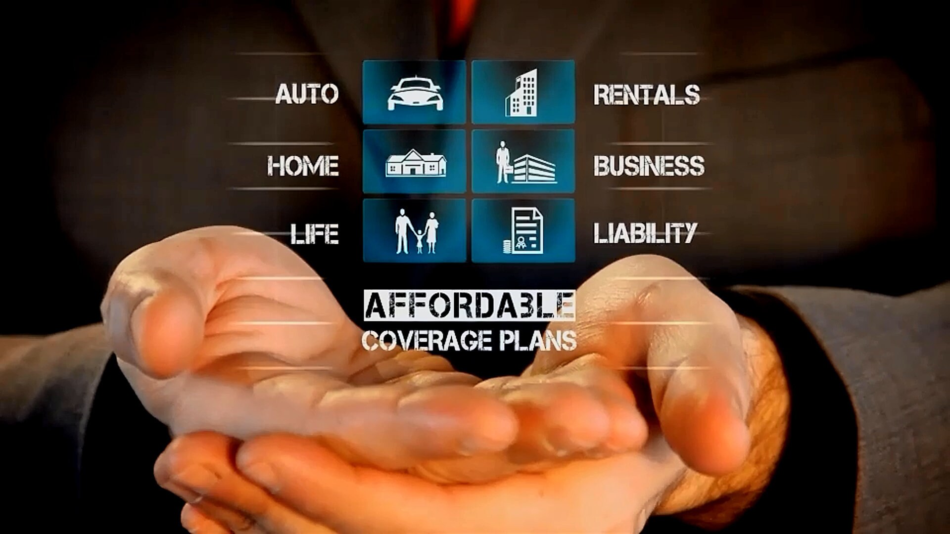 Insurance brokerage agency promotion template. After Effects Etsy