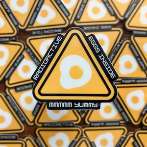 Radioactieve eieren glow-in-the-dark-sticker gastroparese black light-onderzoek naar maaglediging