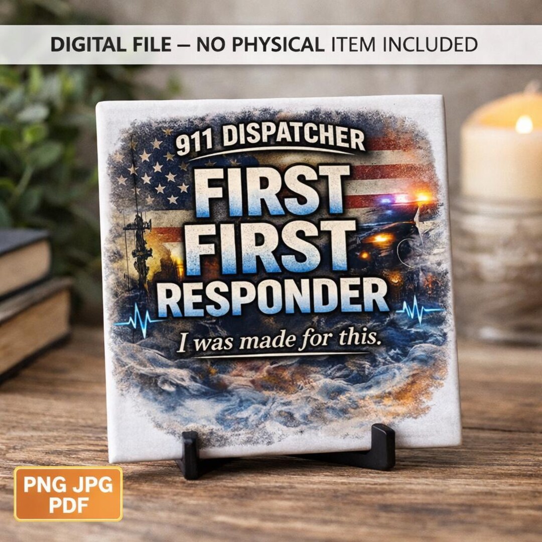 911 Dispatcher First Responder PNG Design – Emergency Telecommunicator ...