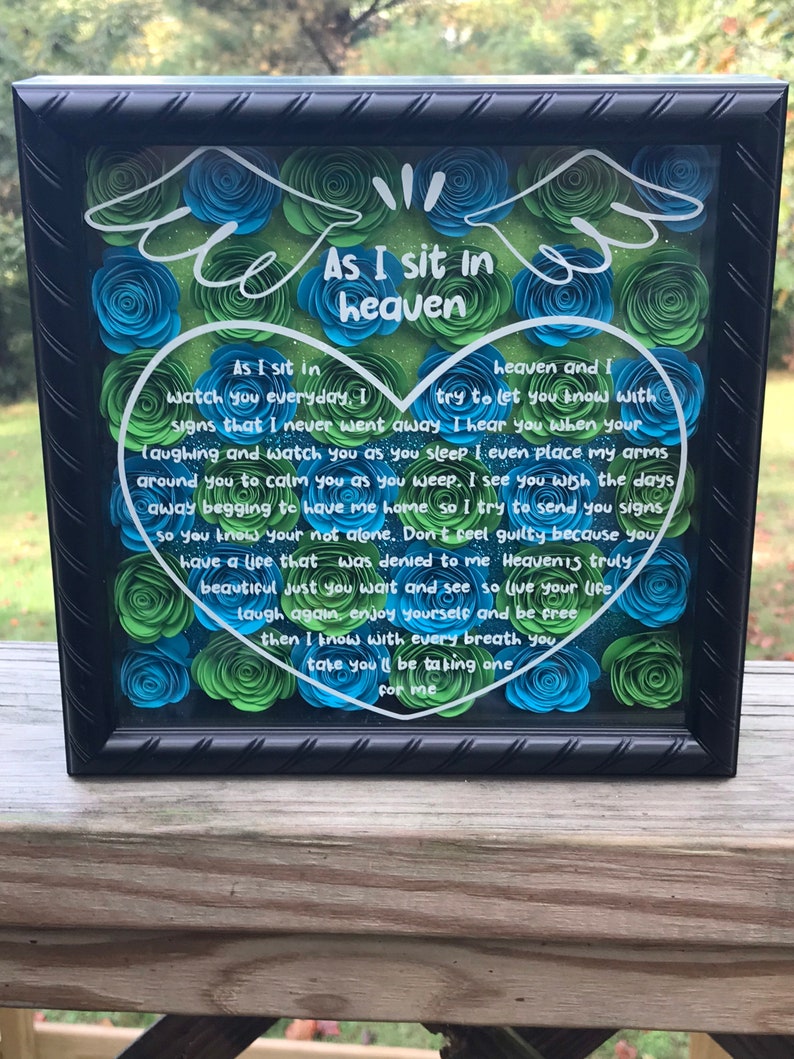 Custom Remembrance Shadow Boxes Etsy