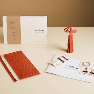 Leather Tassel, DIY Craft Kit, Made in London, Experience in a Box