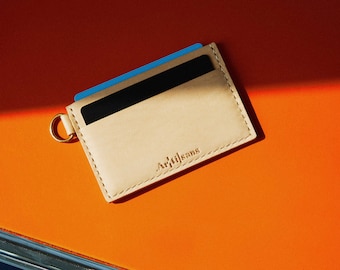 Créez votre propre porte-cartes simple en cuir avec notre kit DIY - Fabriqué à Londres | Expérience dans une boîte | Adapté aux débutants | Cadeau pour les créateurs