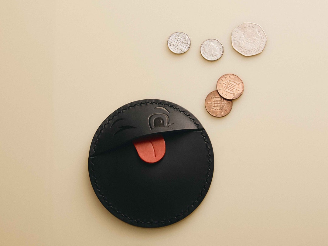 Craft Your Own Leather Smiley Coin Purse With Our DIY Kit. Authentic Handmade Experience and a Unique Gift Idea Etsy UK
