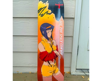 Custom Anime Hand Painted Skate Deck