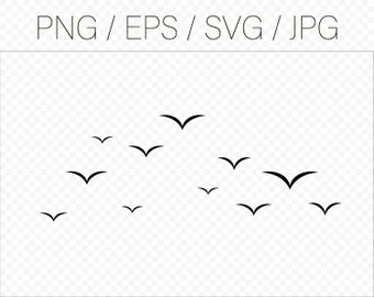Download Birds Flying Svg Etsy
