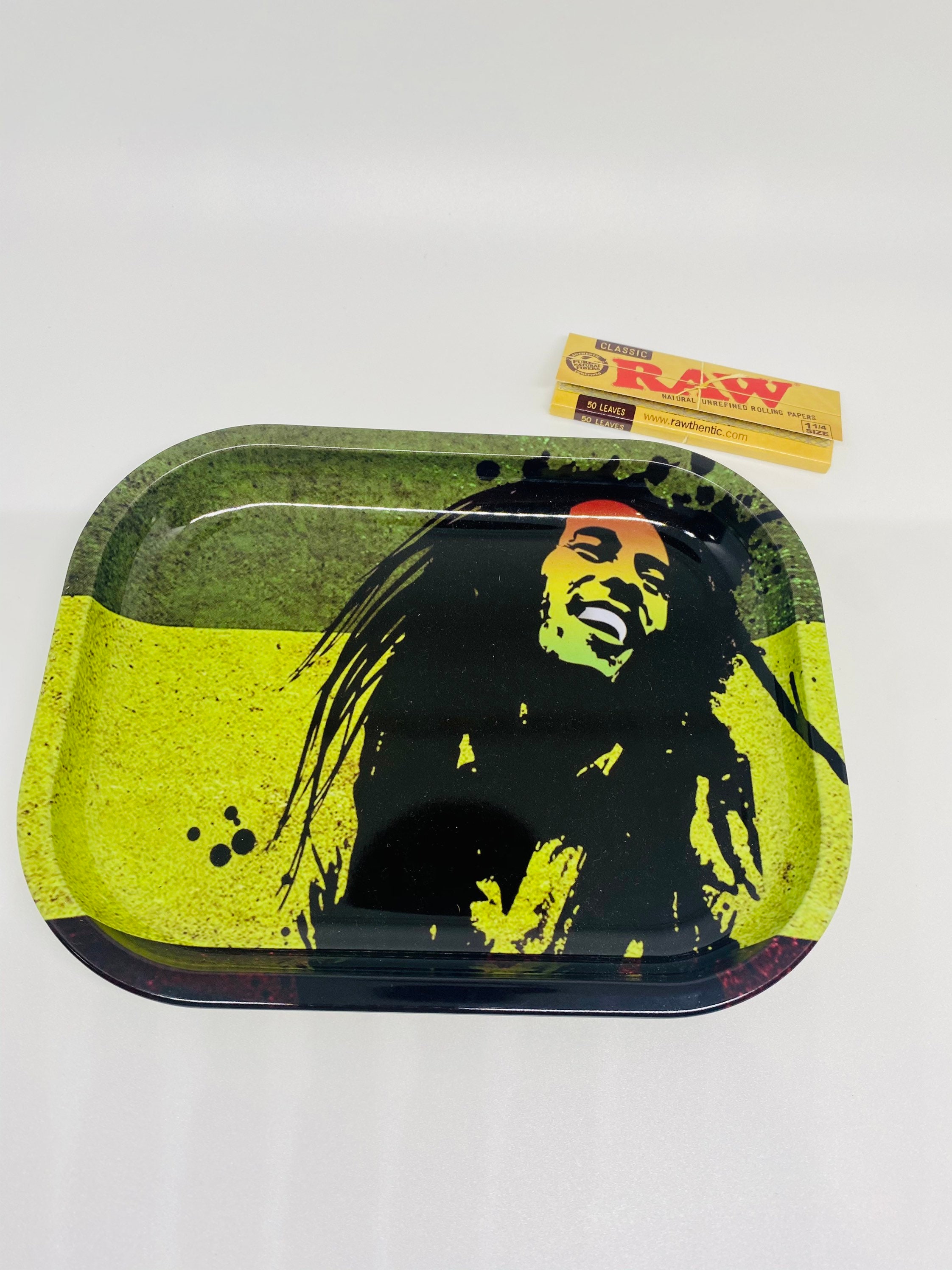 Unique Bob Marley rolling tray Rolling tray metal rolling Etsy