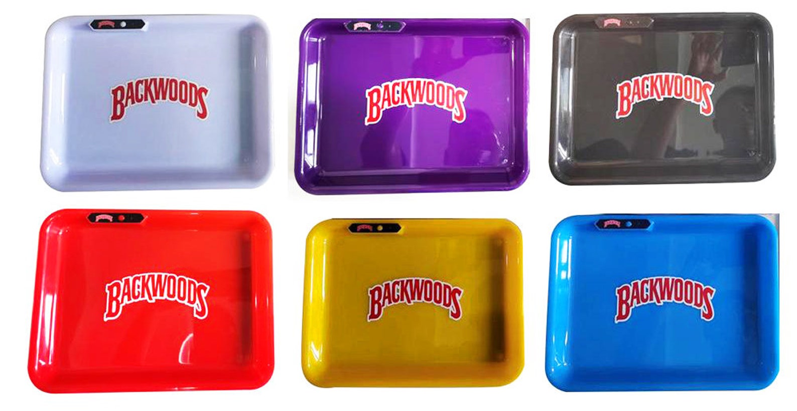 Backwoods x GlowTray Cookies LED Glow Rolling Trayrolling Etsy