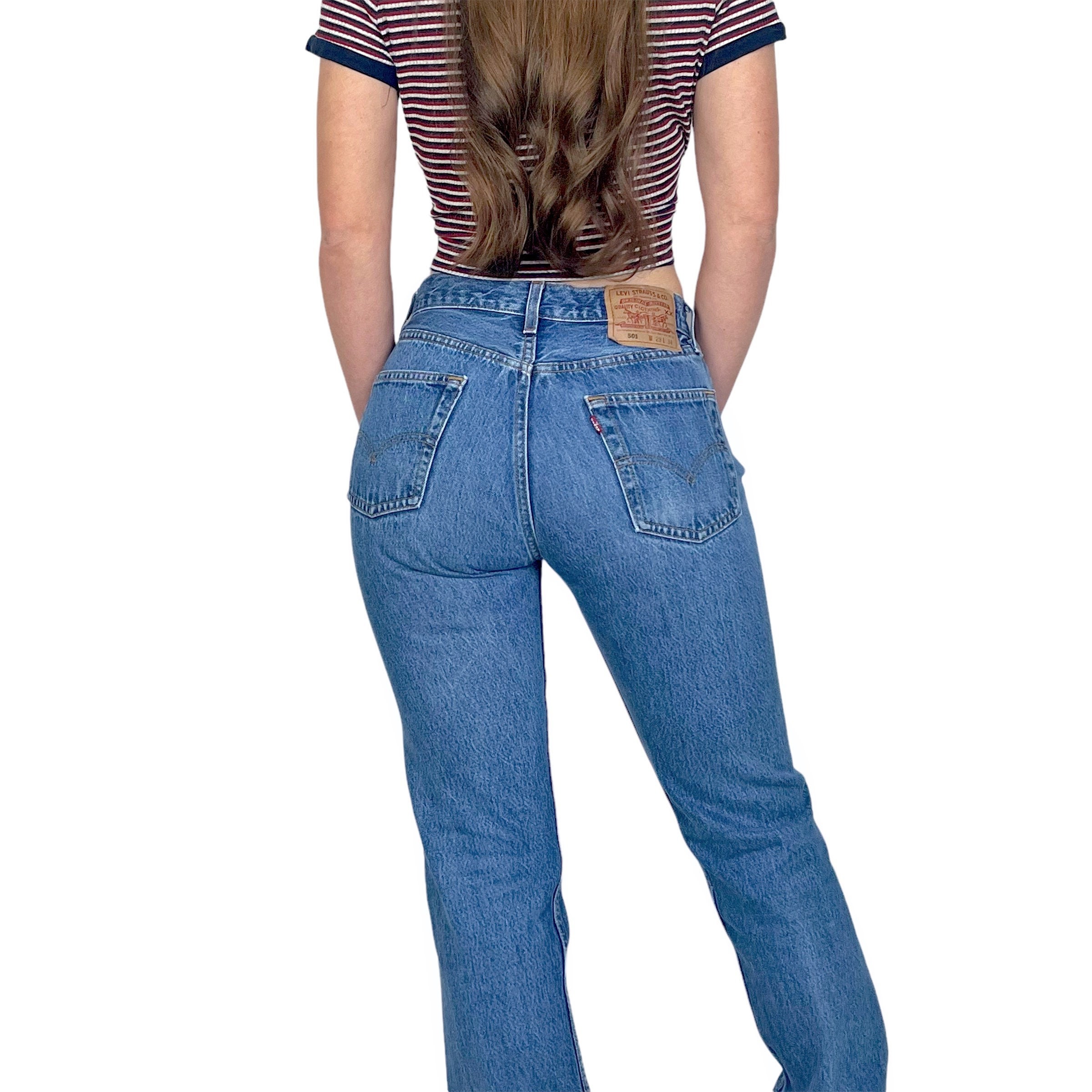 Vintage Levis 501 Jeans Size 26 // High 