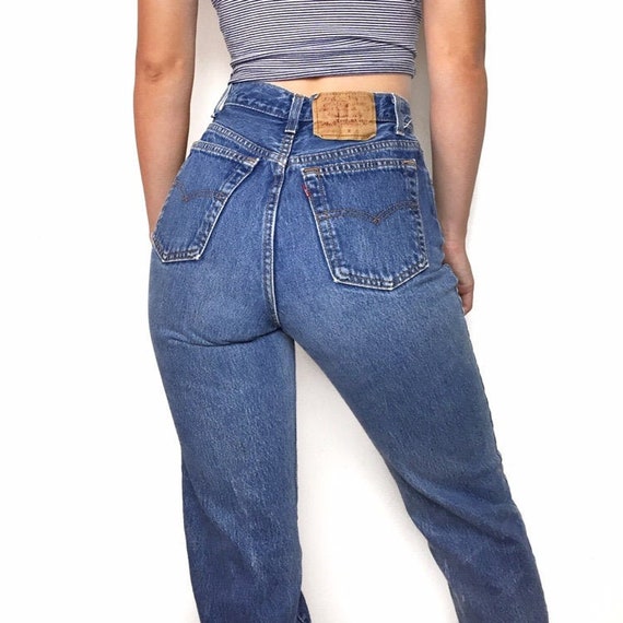 Vintage Levi's high waisted 501 jeans